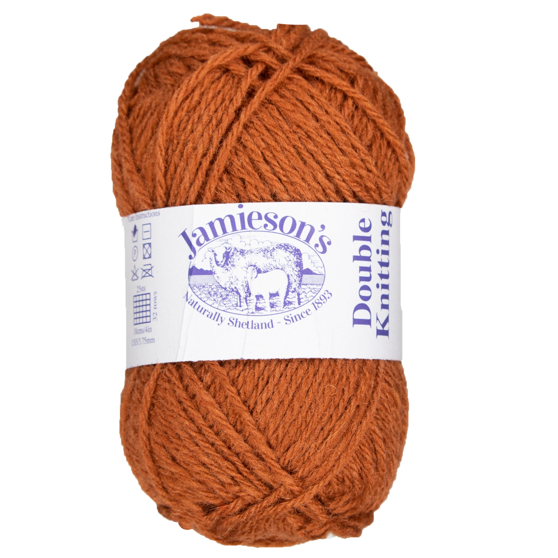 Jamieson's of Shetland Double Knitting Yarn - 870 Cocoa - Zoom Image
