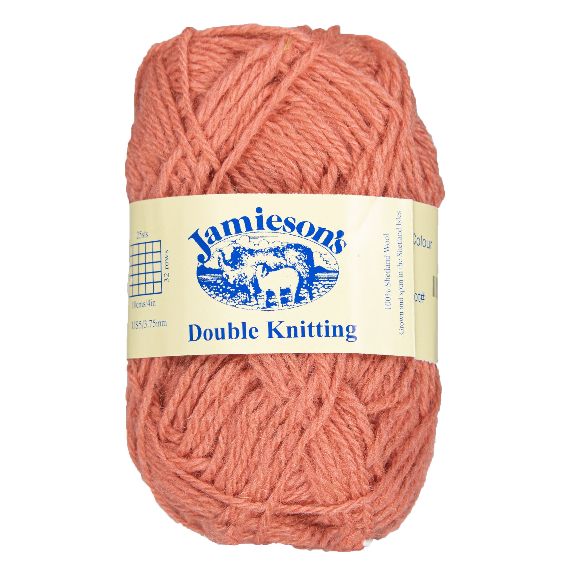 Jamieson's of Shetland Double Knitting Yarn - 540 Coral - Zoom Image
