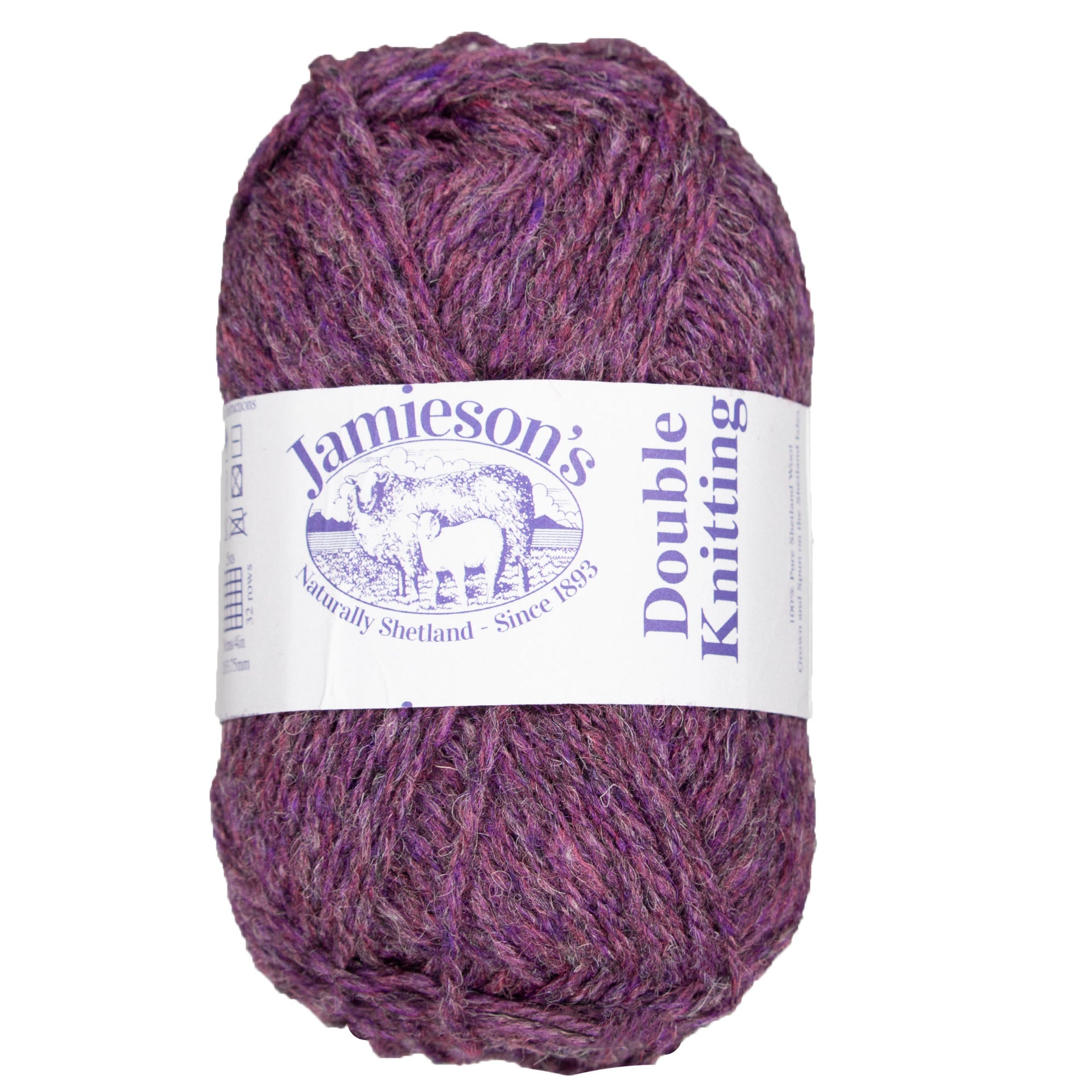 Jamieson's of Shetland Double Knitting Yarn - 273 Foxglove - Zoom Image
