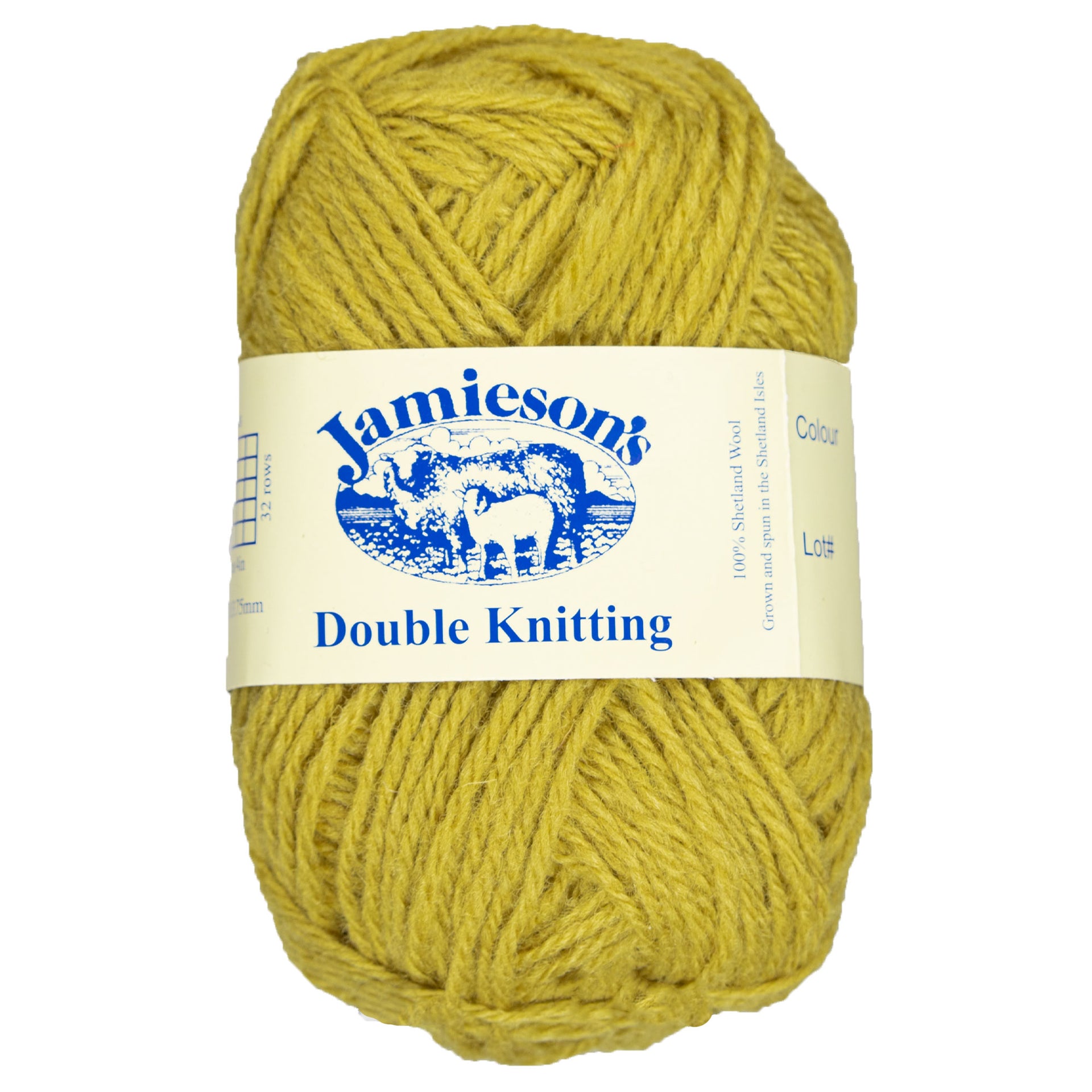 Jamieson's of Shetland Double Knitting Yarn - 289 Gold - Zoom Image
