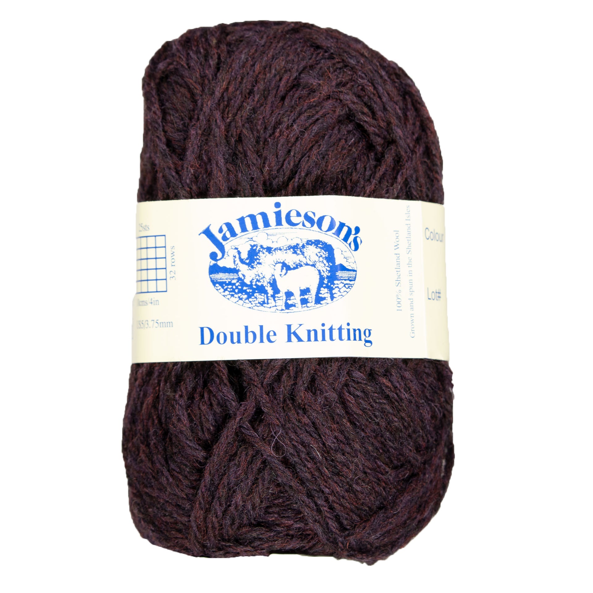 Jamieson's of Shetland Double Knitting Yarn - 248 Havana - Zoom Image
