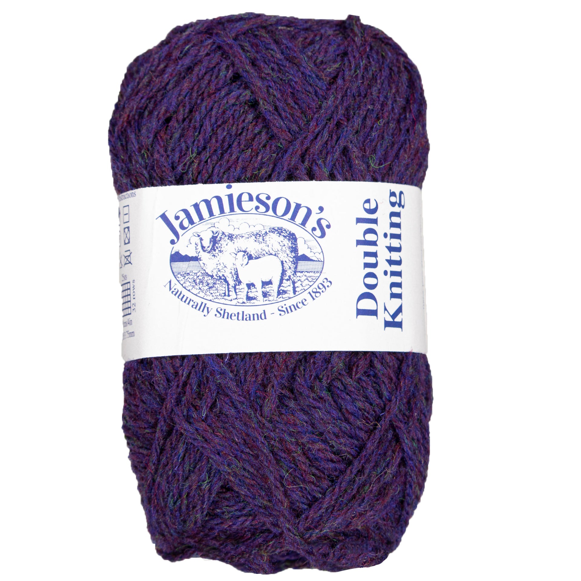 Jamieson's of Shetland Double Knitting Yarn - 1290 Loganberry - Zoom Image
