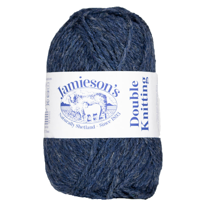 Jamieson's of Shetland Double Knitting Yarn - 160 Midnight - Zoom Image