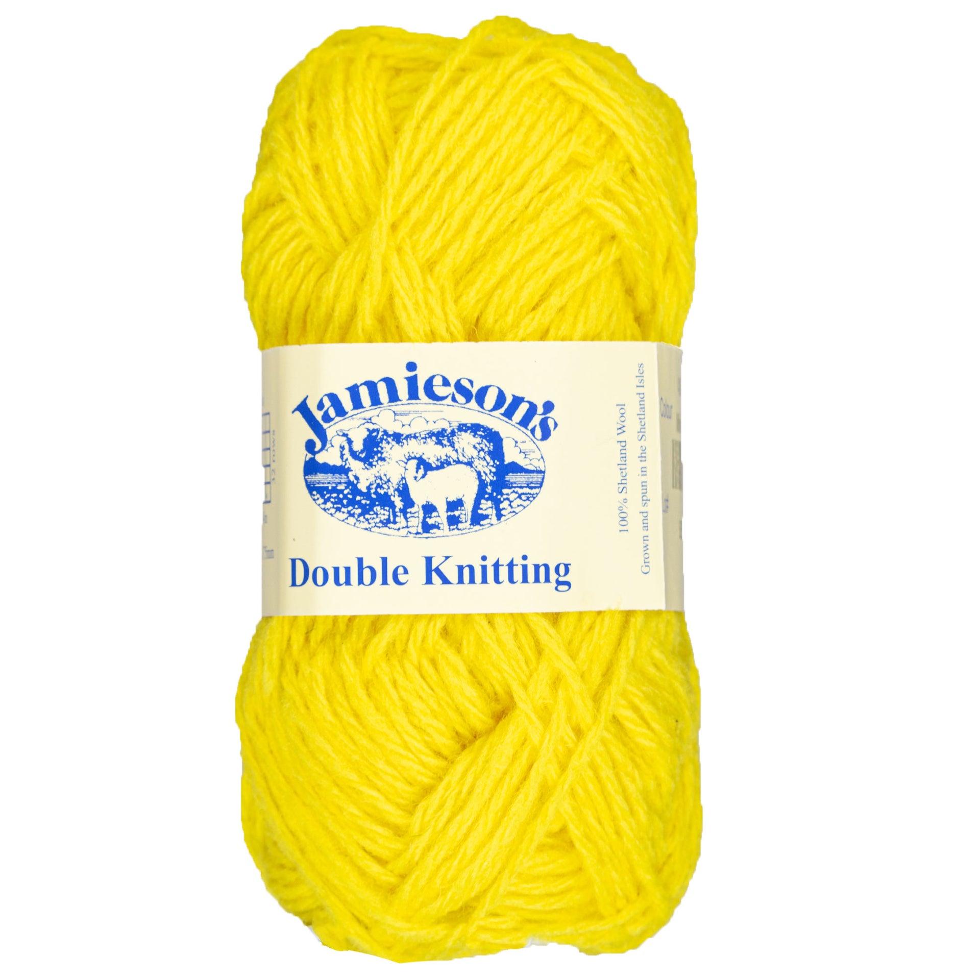 Jamieson's of Shetland Double Knitting Yarn - 400 Mimosa - Zoom Image
