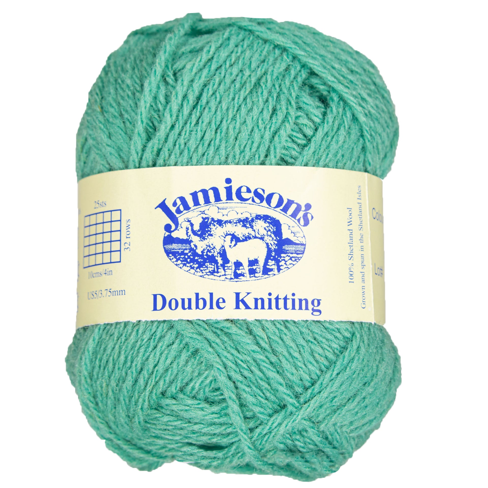 Jamieson's of Shetland Double Knitting Yarn - 770 Mint - Zoom Image
