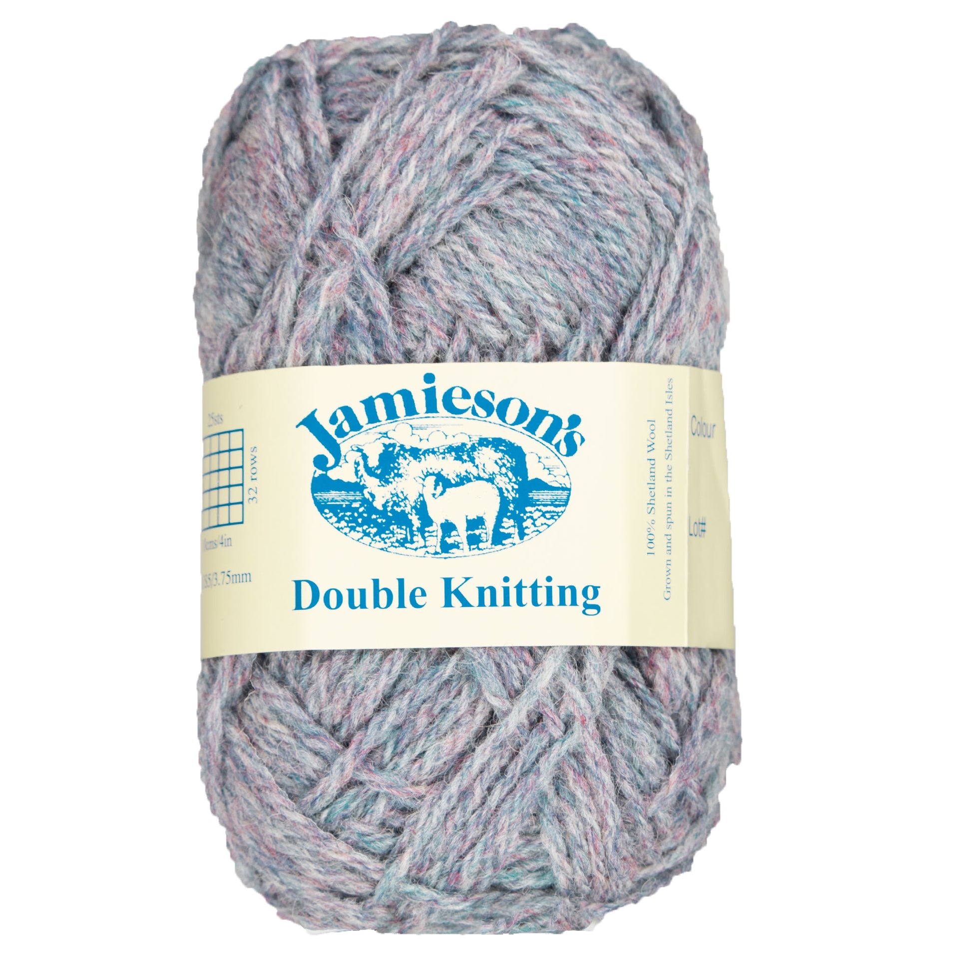 Jamieson's of Shetland Double Knitting Yarn - 180 Mist - Zoom Image
