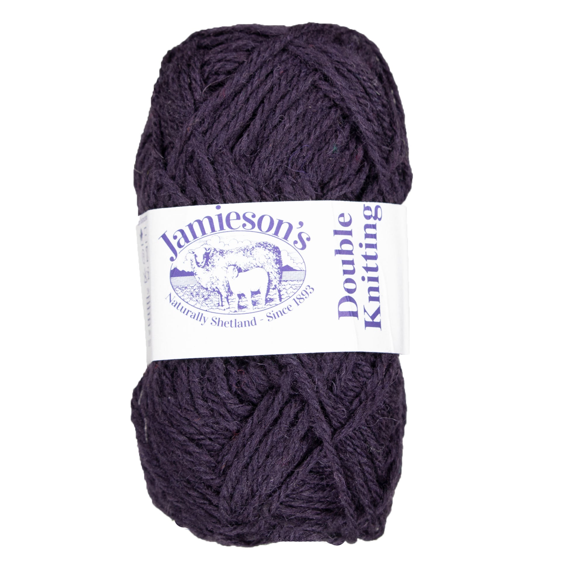 Jamieson's of Shetland Double Knitting Yarn - 598 Mulberry - Zoom Image
