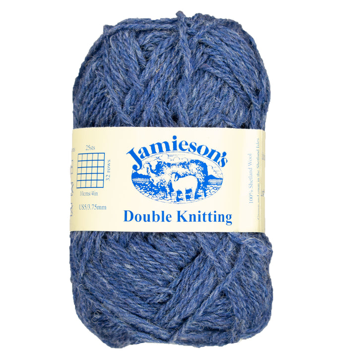 Jamieson's of Shetland Double Knitting Yarn - 162 Neptune - Zoom Image