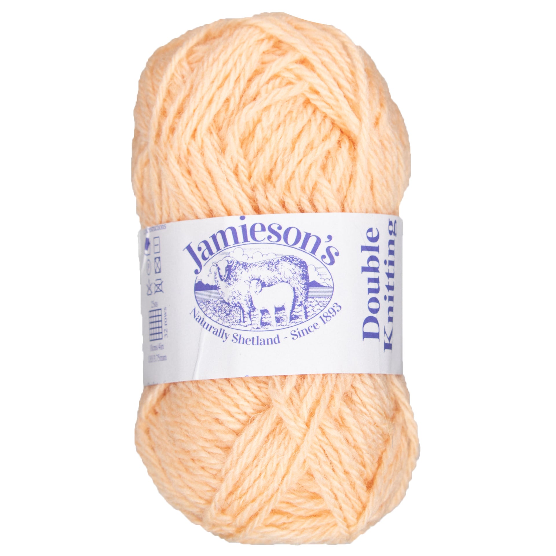 Jamieson's of Shetland Double Knitting Yarn - 440 Peach - Zoom Image
