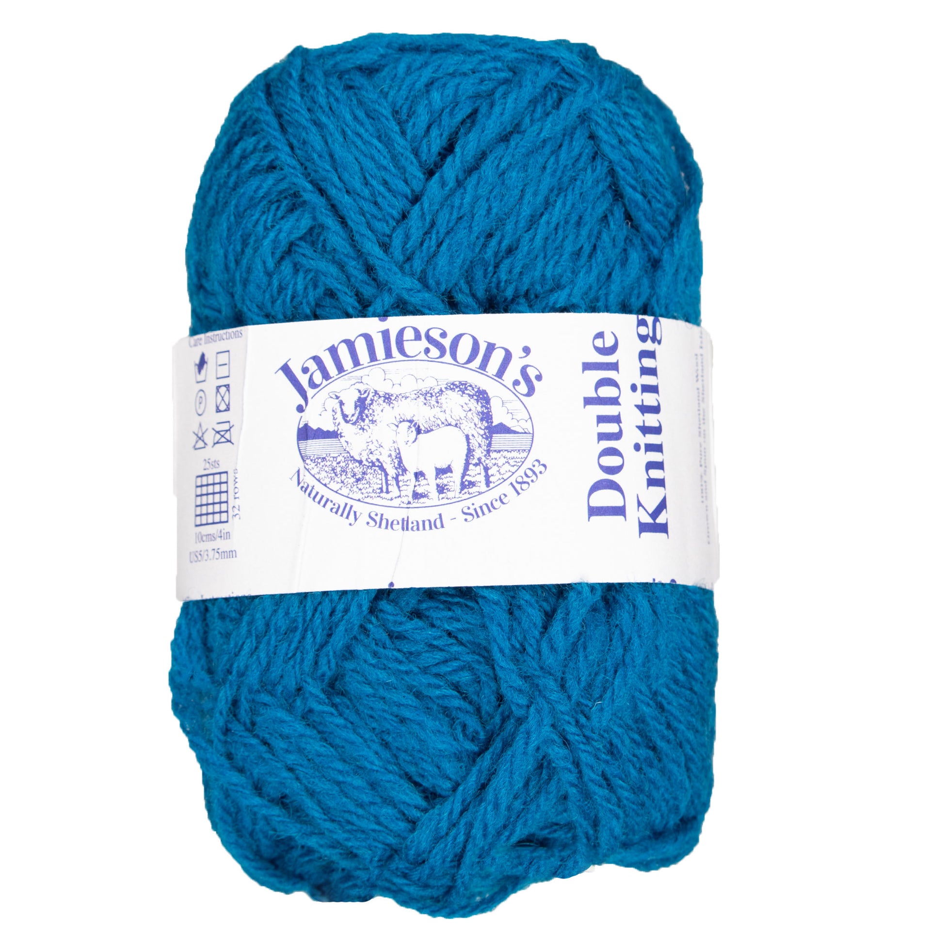 Jamieson's of Shetland Double Knitting Yarn - 750 Petrol - Zoom Image
