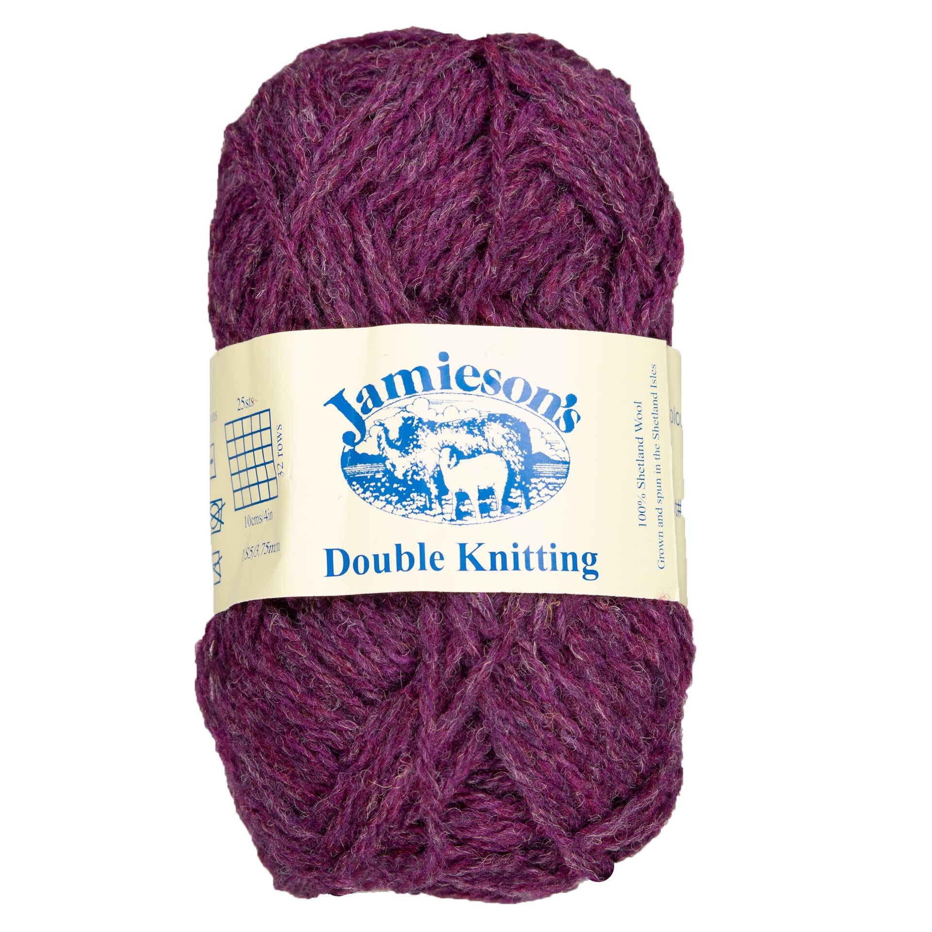 Jamieson's of Shetland Double Knitting Yarn - 1260 Raspberry - Zoom Image
