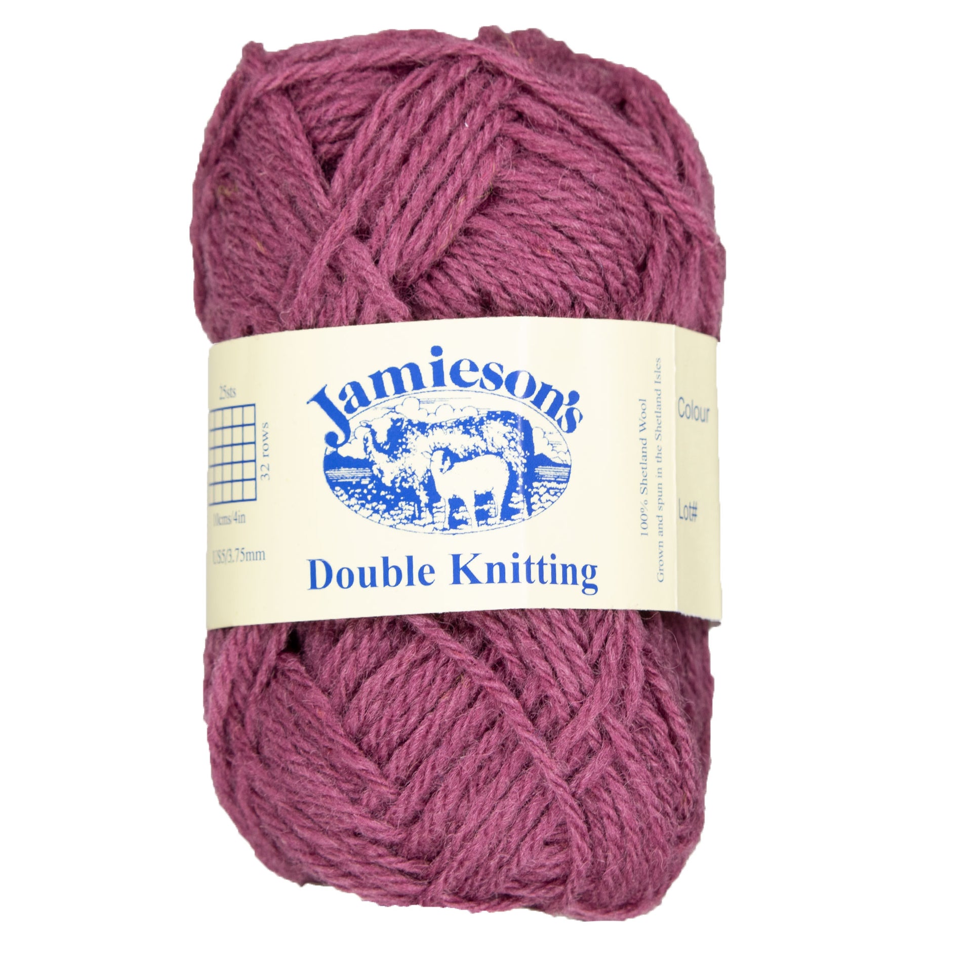 Jamieson's of Shetland Double Knitting Yarn - 563 Rouge - Zoom Image
