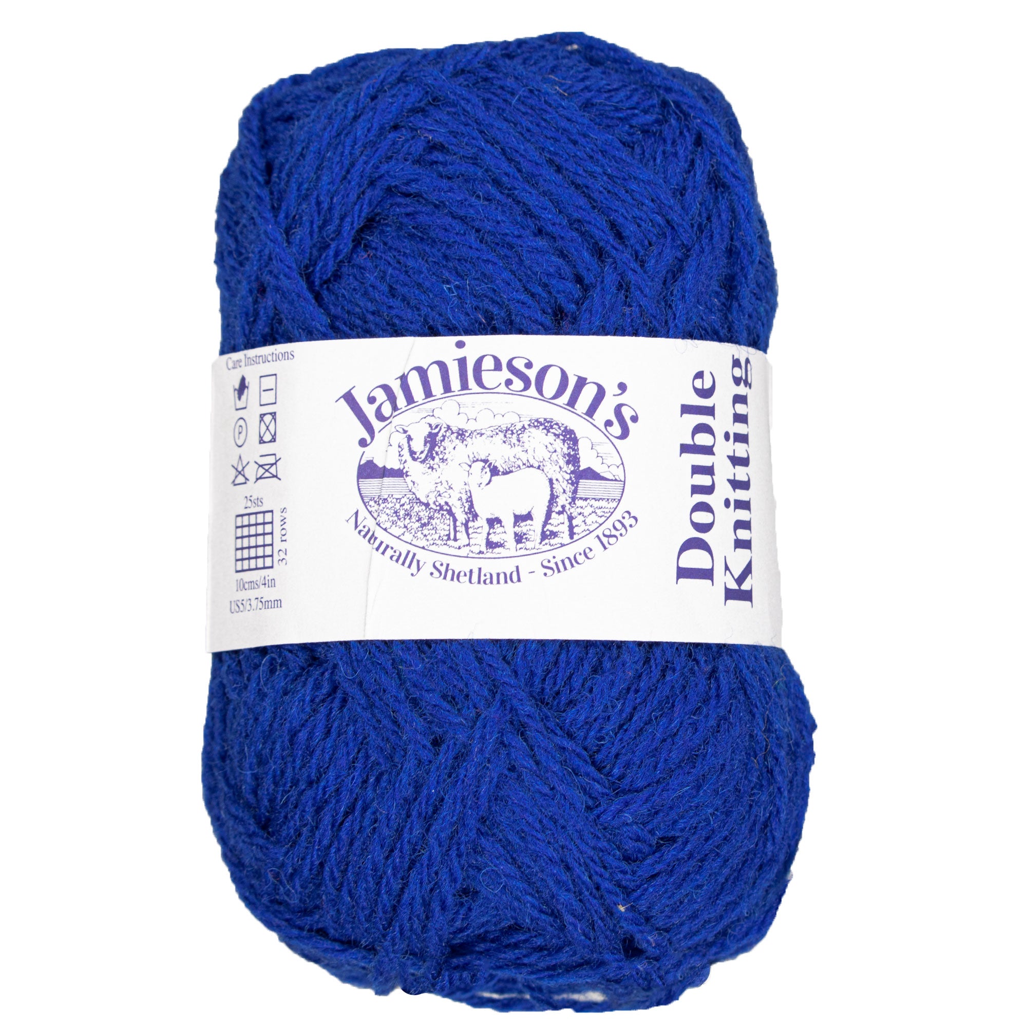 Jamieson's of Shetland Double Knitting Yarn - 700 Royal - Zoom Image