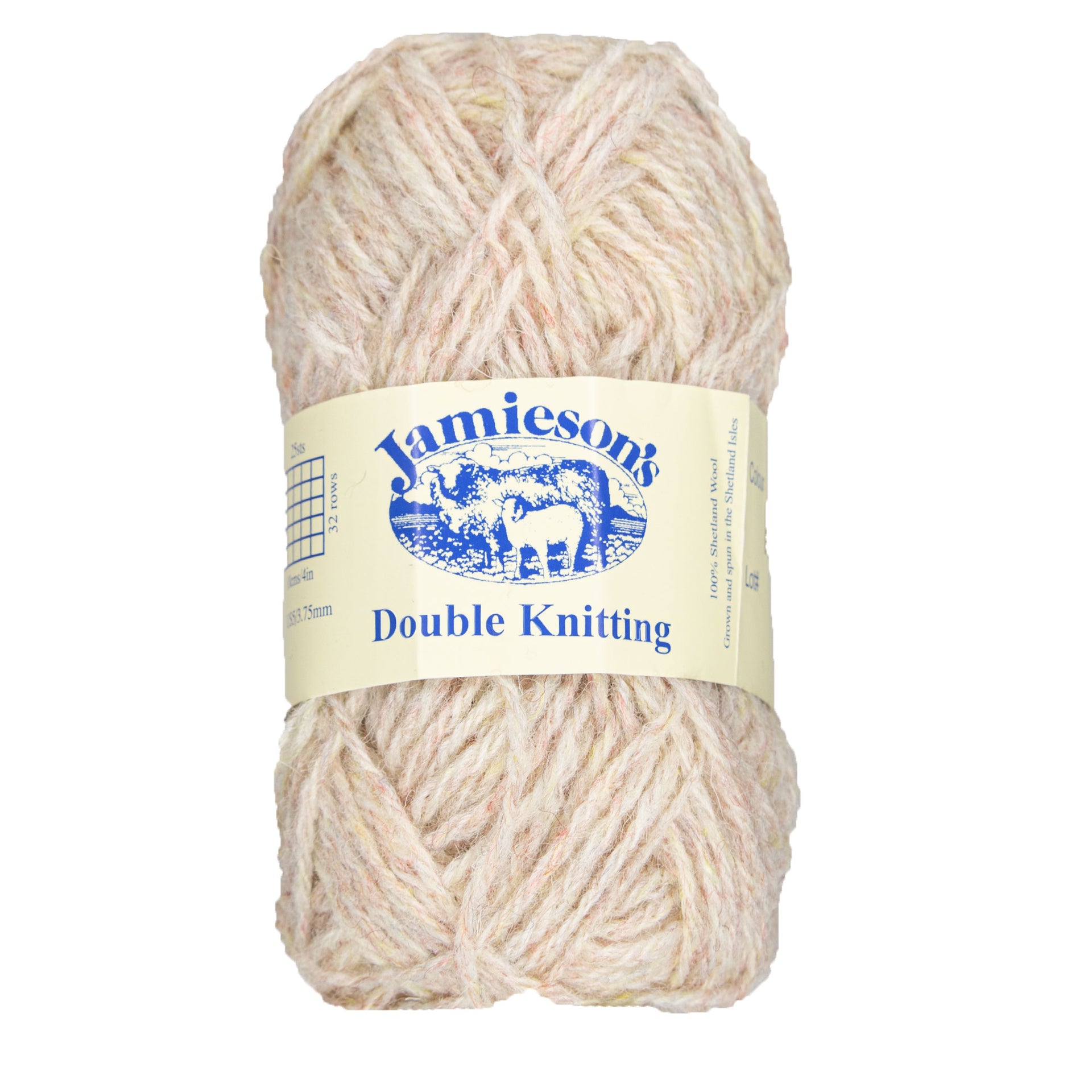 Jamieson's of Shetland Double Knitting Yarn - 183 Sand - Zoom Image
