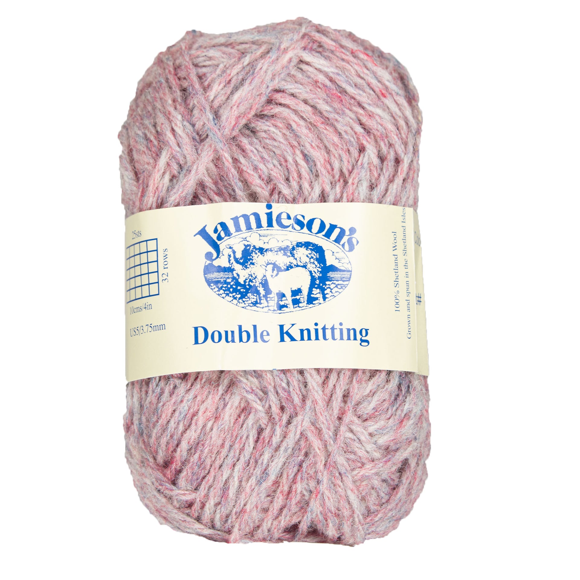 Jamieson's of Shetland Double Knitting Yarn - 153 Wild Violet - Zoom Image
