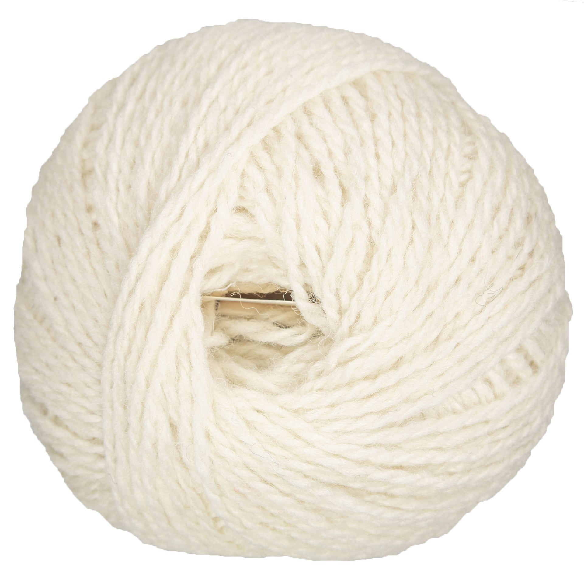 Jamieson's of Shetland Heather Aran Yarn - 104 Natural White - Zoom Image
