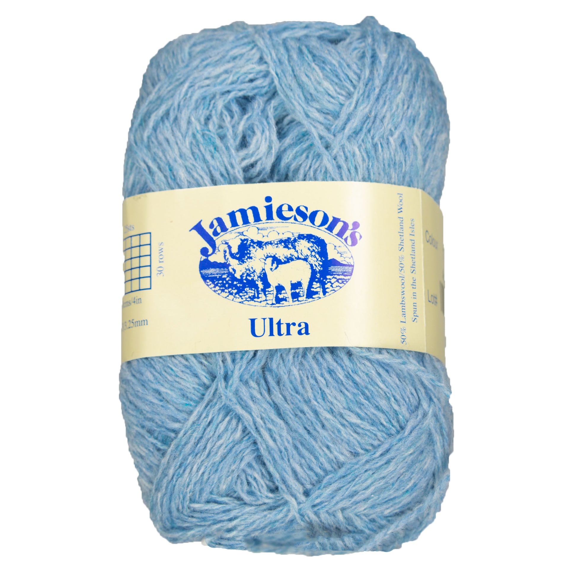 Jamieson's of Shetland Ultra Lace Weight Yarn - 137 Azure - Zoom Image
