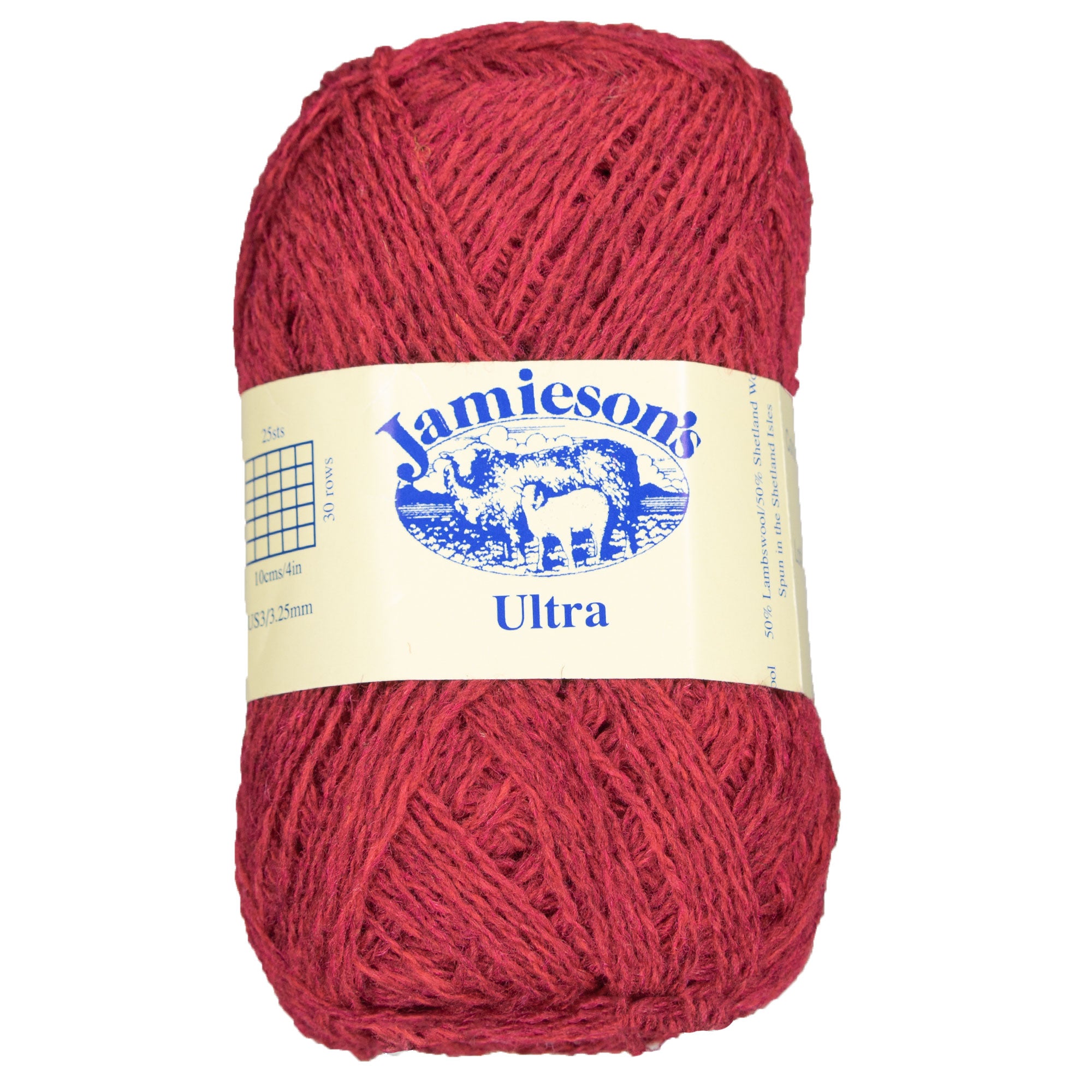 Jamieson's of Shetland Ultra Lace Weight Yarn - 527 Lava - Zoom Image