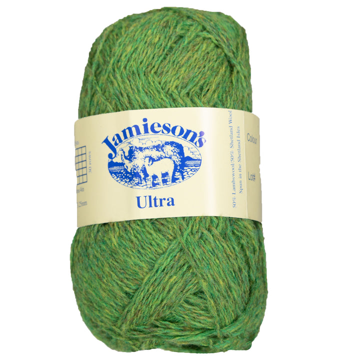 Jamieson's of Shetland Ultra Lace Weight Yarn - 259 Leprechaun - Zoom Image