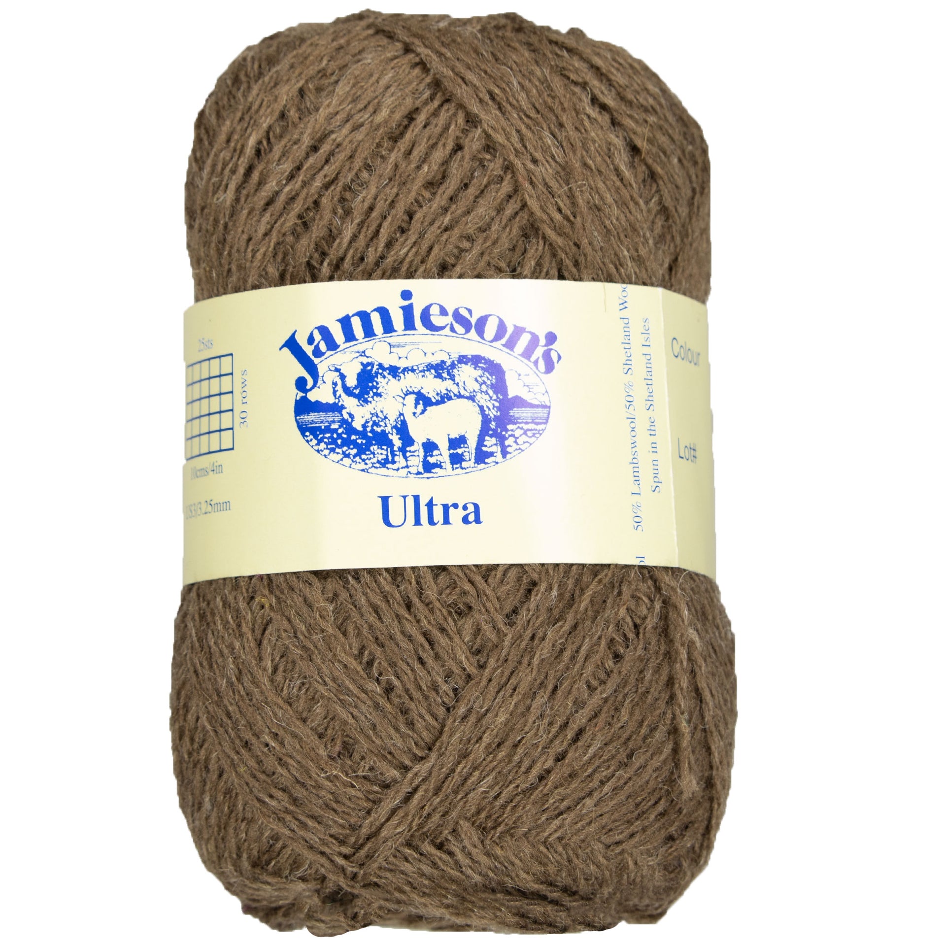 Jamieson's of Shetland Ultra Lace Weight Yarn - 108 Moorit - Zoom Image
