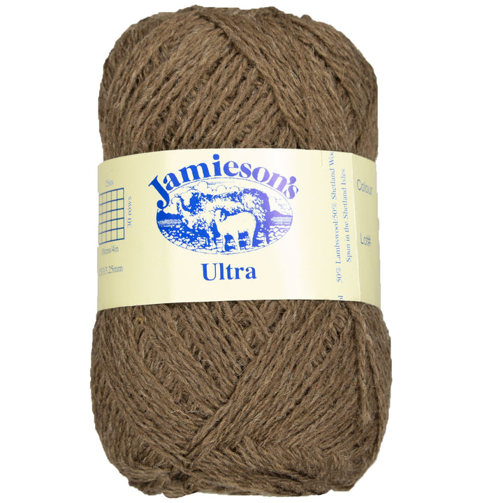 Jamieson's of Shetland Ultra Lace Weight Yarn - 108 Moorit - Zoom Image