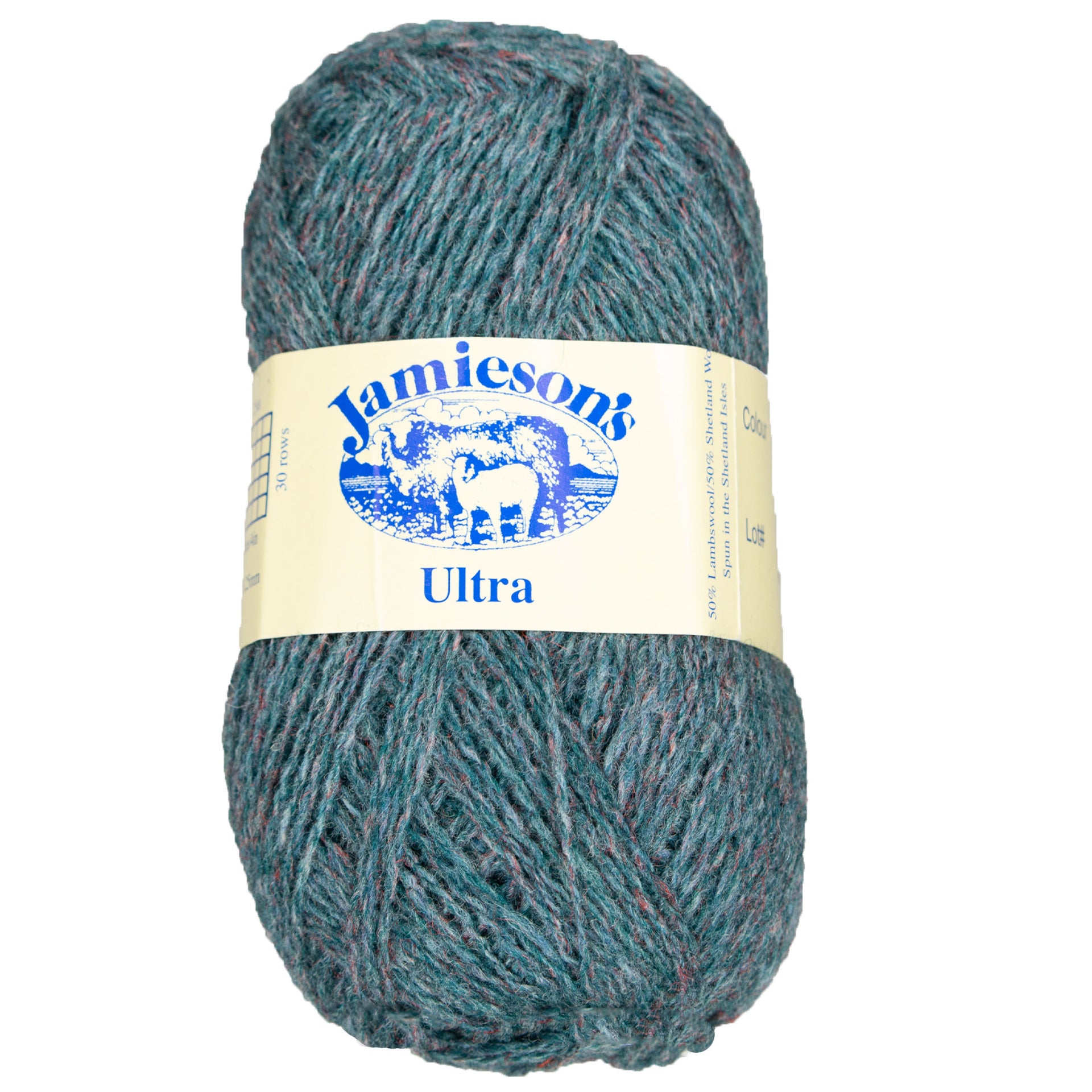 Jamieson's of Shetland Ultra Lace Weight Yarn - 151 Titanic - Zoom Image

