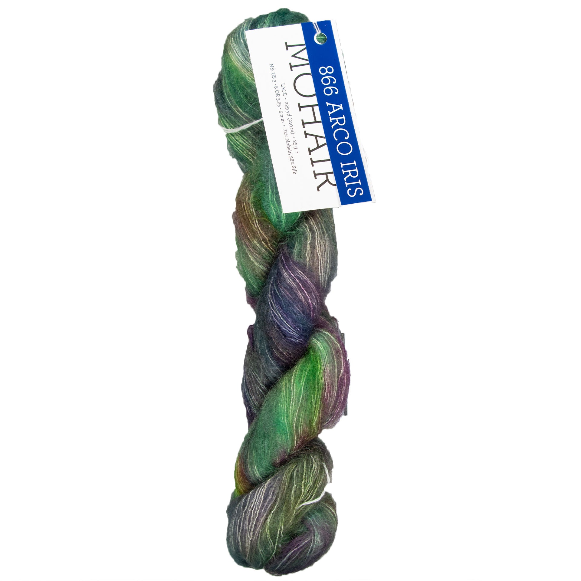 Malabrigo Mohair Yarn - 866 Arco Iris - Zoom Image
