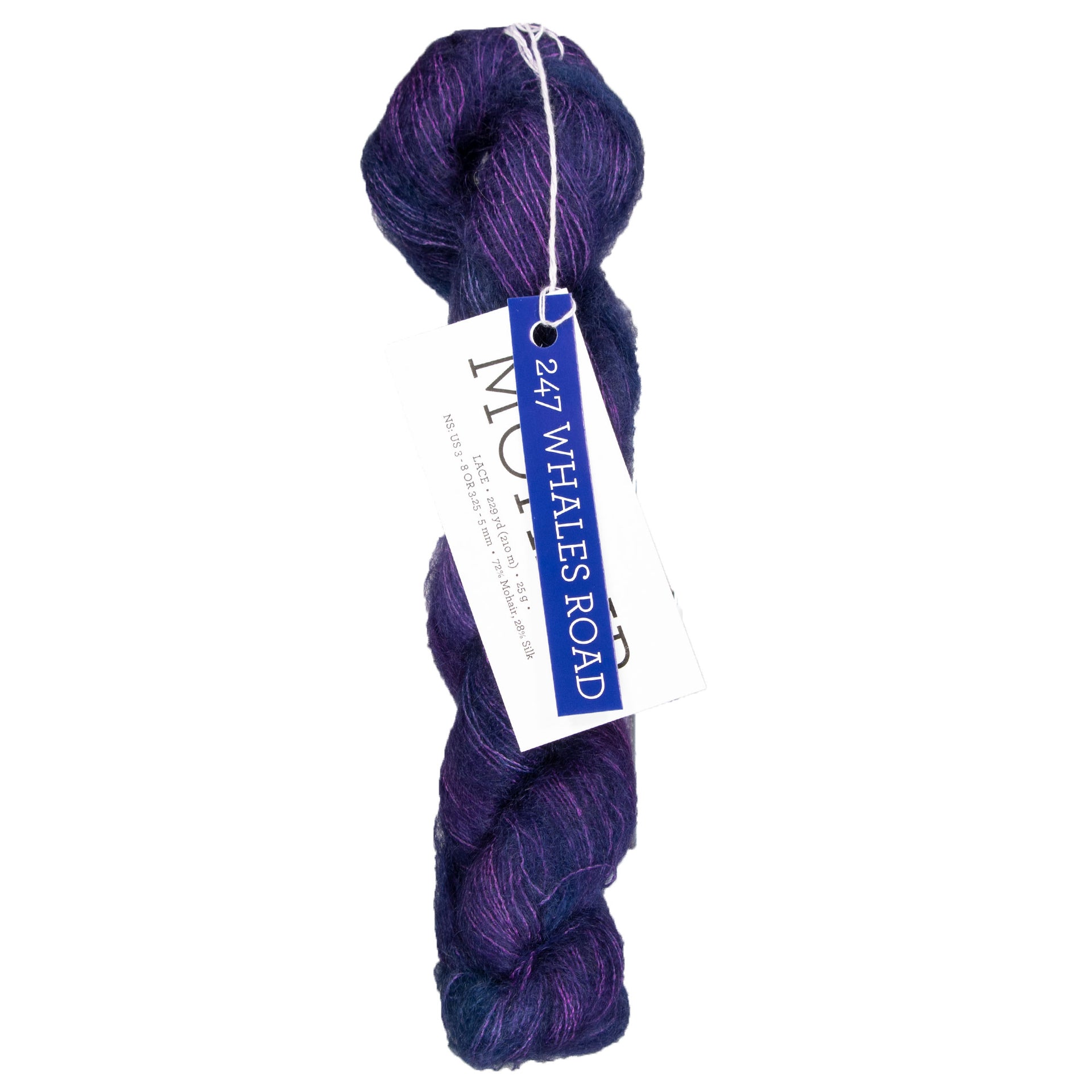 Malabrigo Mohair Yarn - 247 Whales Road - Zoom Image
