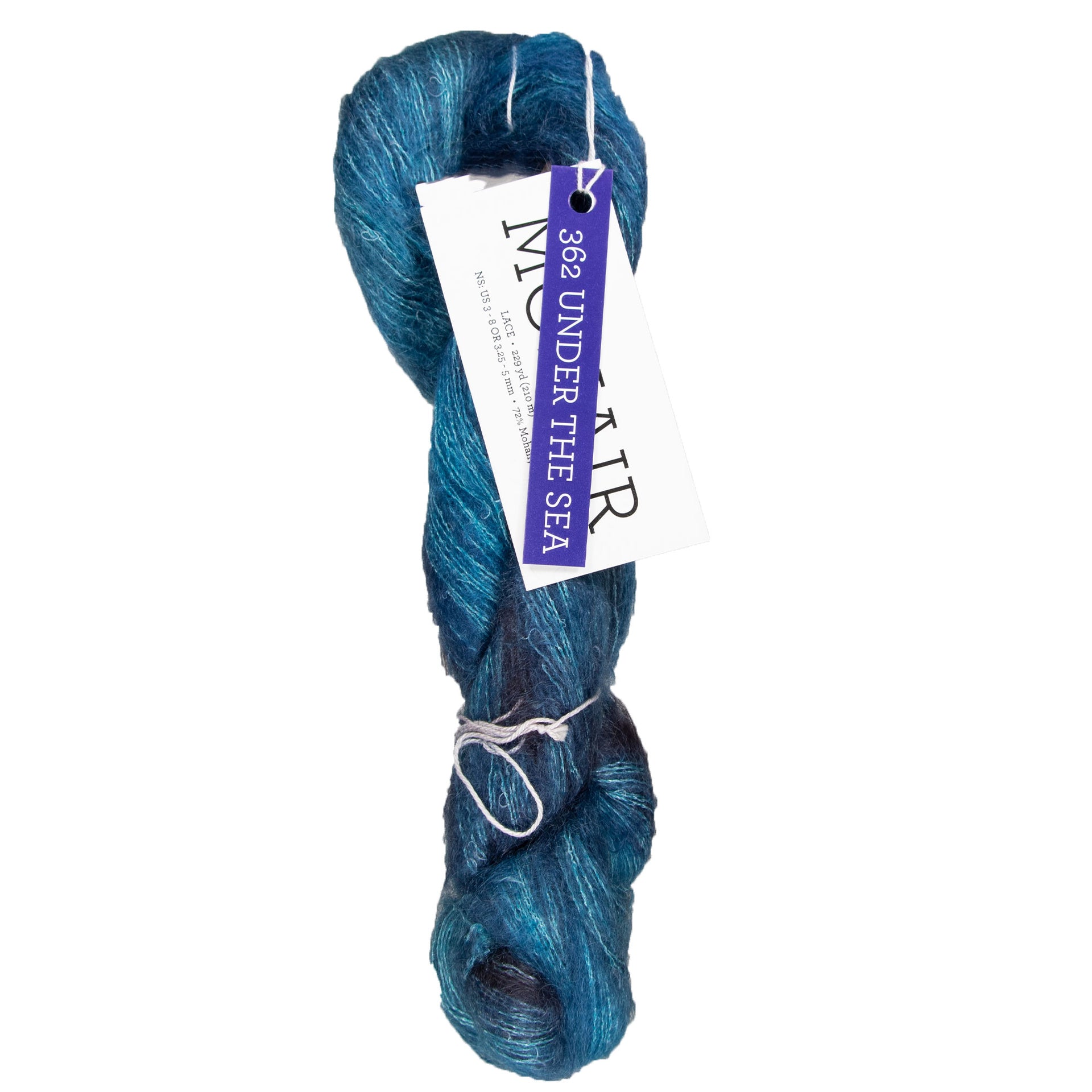 Malabrigo Mohair Yarn - 362 Under the Sea - Zoom Image
