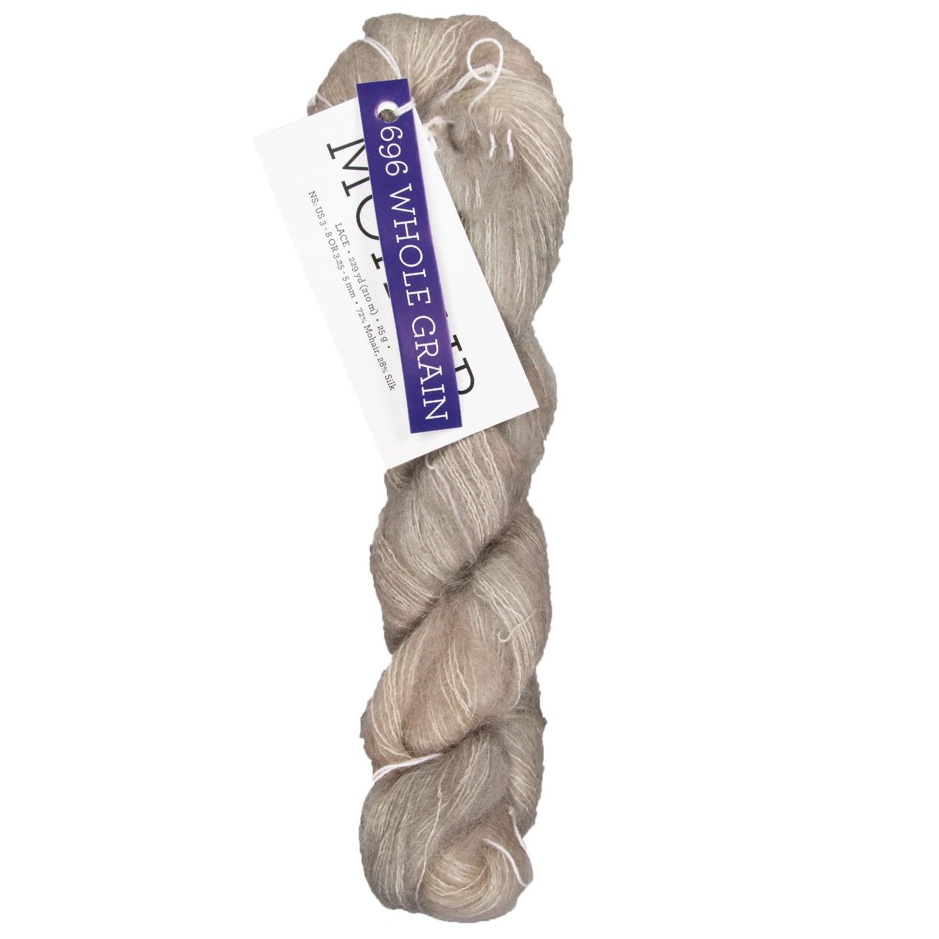 Malabrigo Mohair Yarn - 696 Whole Grain - Zoom Image
