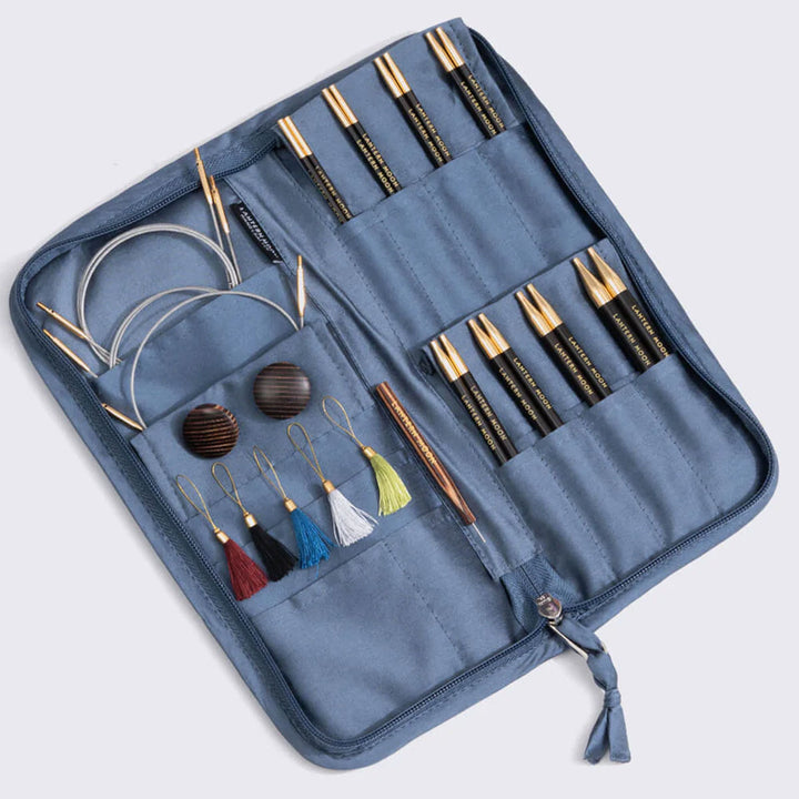 Lantern Moon Ebony Interchangeable Needle Sets - Glory - 5 Inch Tips US 2.5-11 - Extra Image