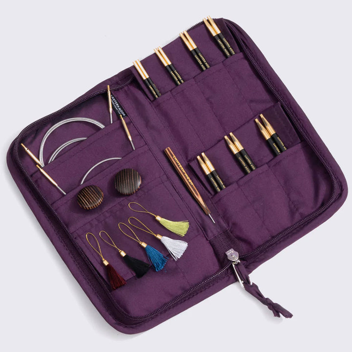 Lantern Moon Ebony Interchangeable Needle Sets - Bliss - 4 Inch Tips US 2.5-10 - Extra Image