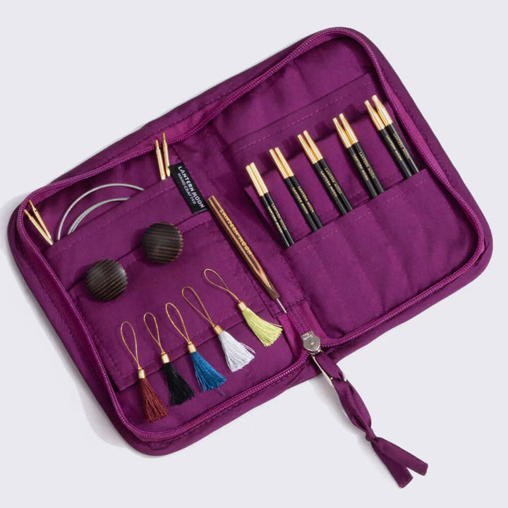 Lantern Moon Ebony Interchangeable Needle Sets - Grace - 4 Inch Tips US 2.5-8 - Extra Image