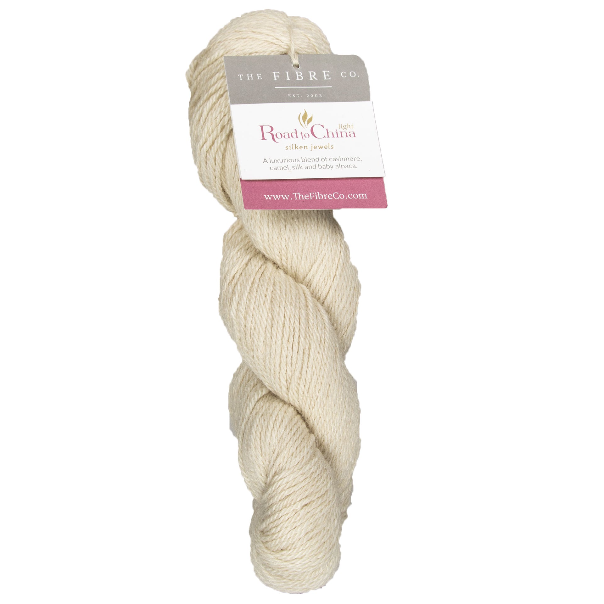The Fibre Co. Road to China Light Yarn - 220 Mother of Pearl - Zoom Image
