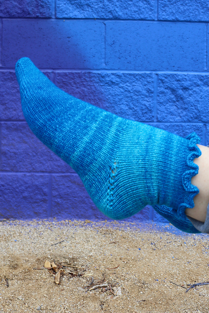 Sari Nordlund Patterns - Midnight Dancer Socks - PDF Download - Extra Image