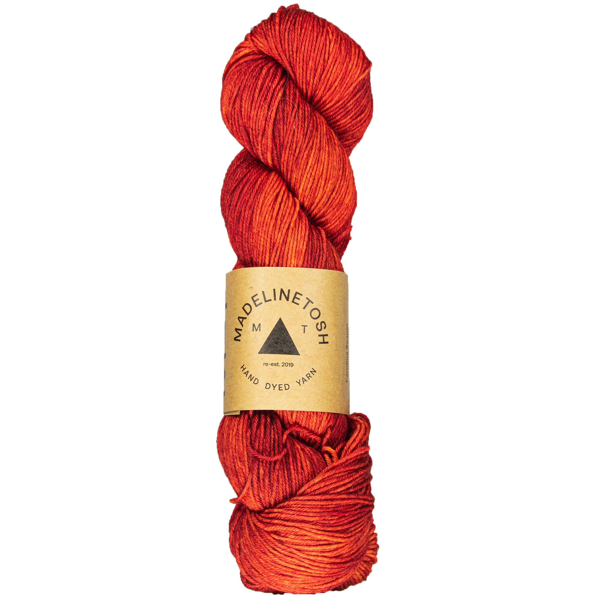 Madelinetosh Woolcycle Sport Yarn - Carolina Reaper - Zoom Image
