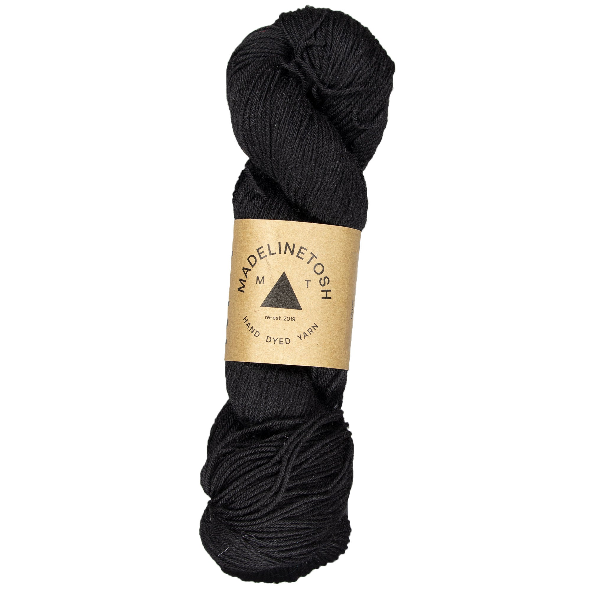 Madelinetosh Woolcycle Sport Yarn - Onyx - Zoom Image