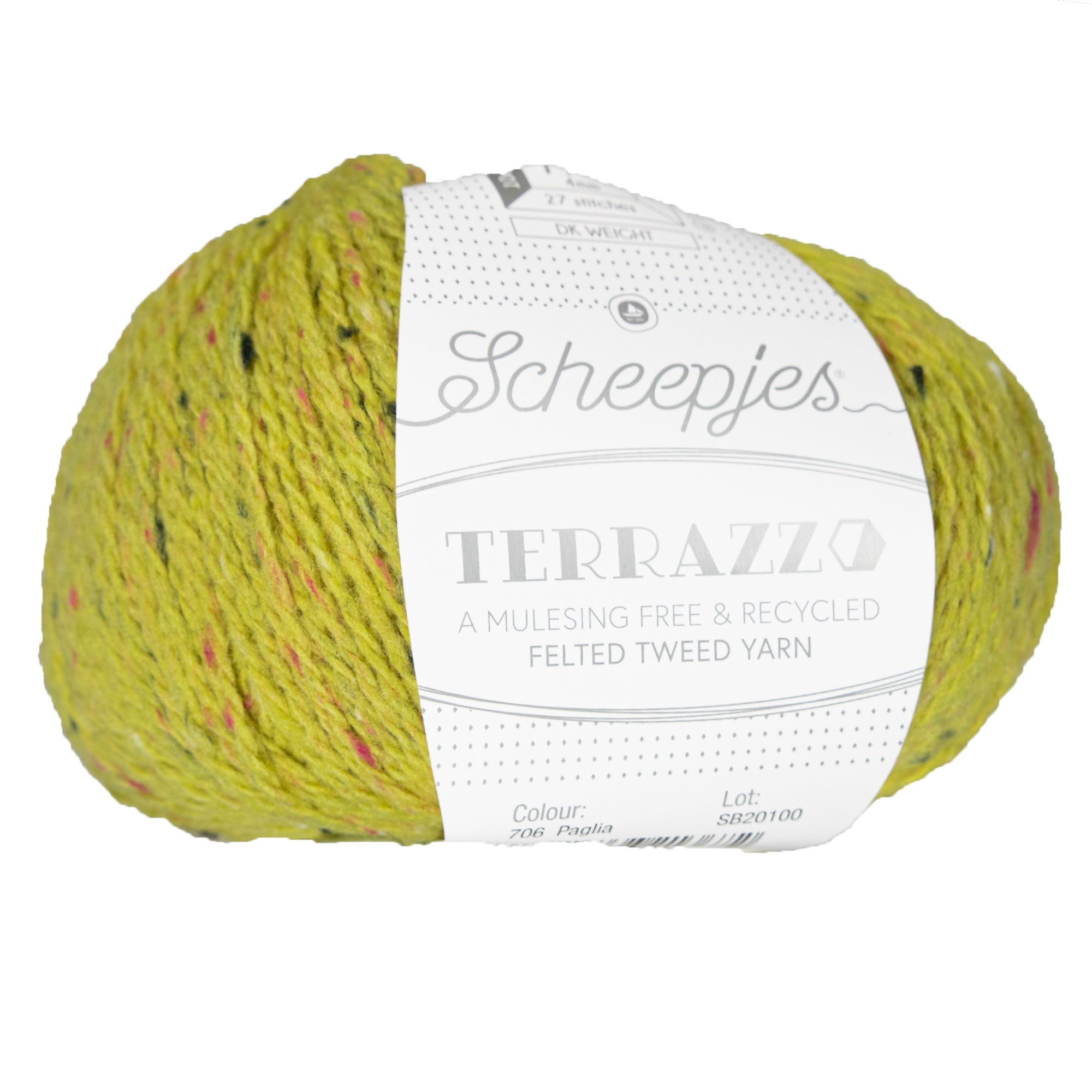 Scheepjes Terrazzo Yarn - 706 Paglia - Zoom Image