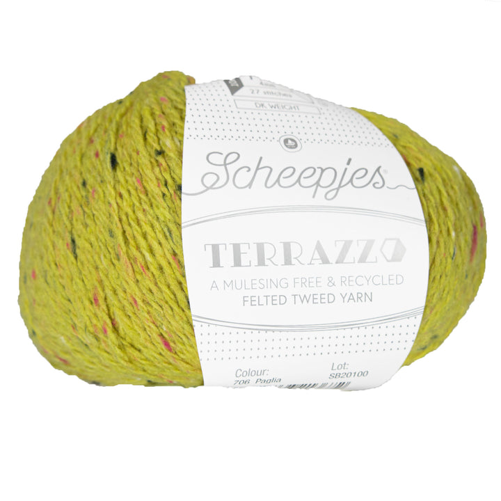 Scheepjes Terrazzo Yarn - 706 Paglia - Zoom Image