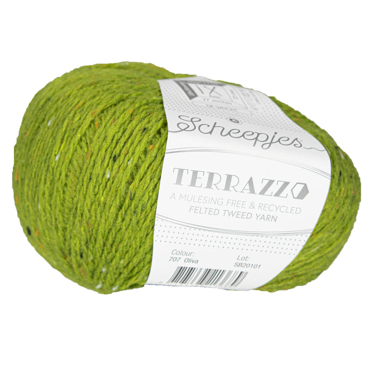 Scheepjes Terrazzo Yarn - 707 Oliva - Zoom Image