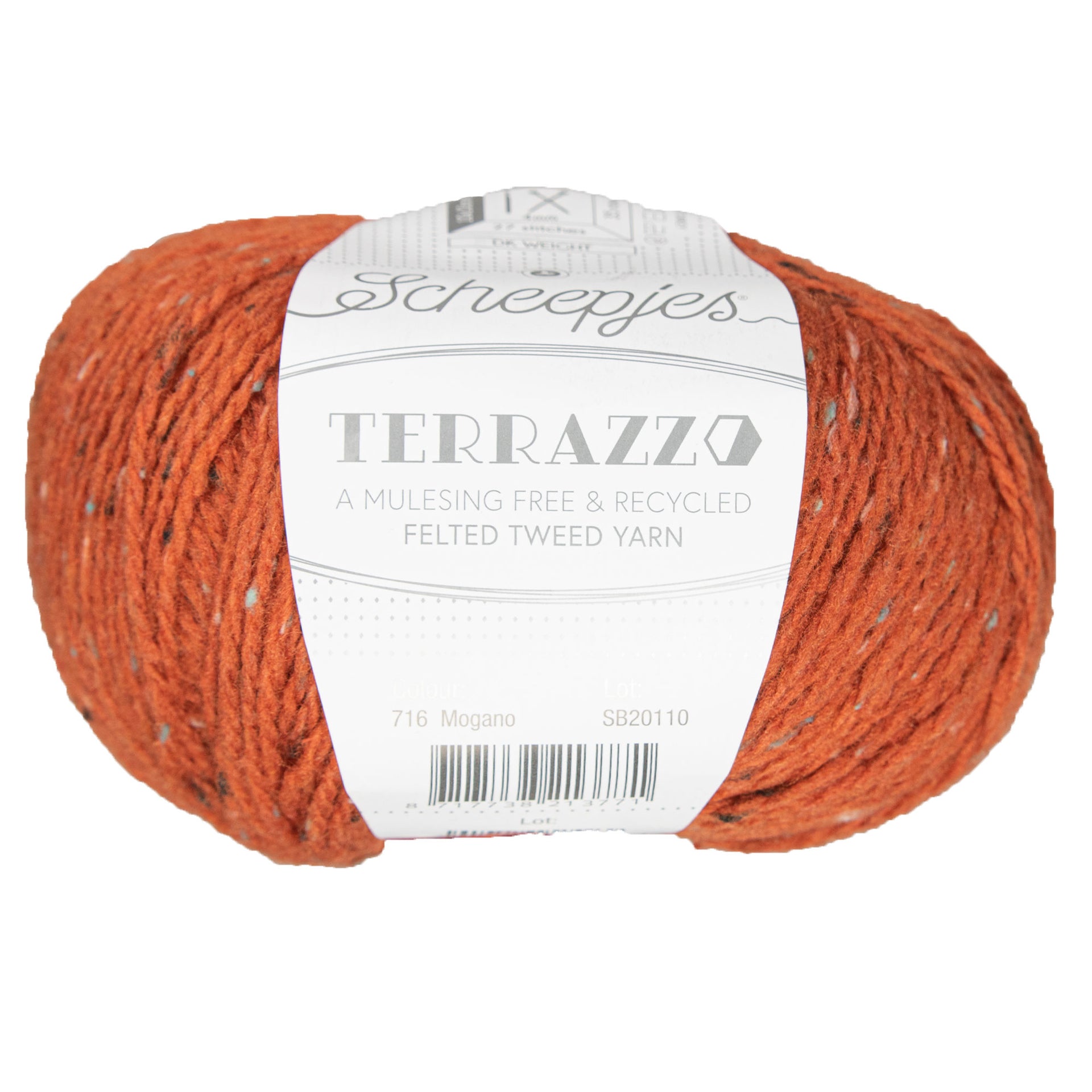 Scheepjes Terrazzo Yarn - 716 Mogano - Zoom Image
