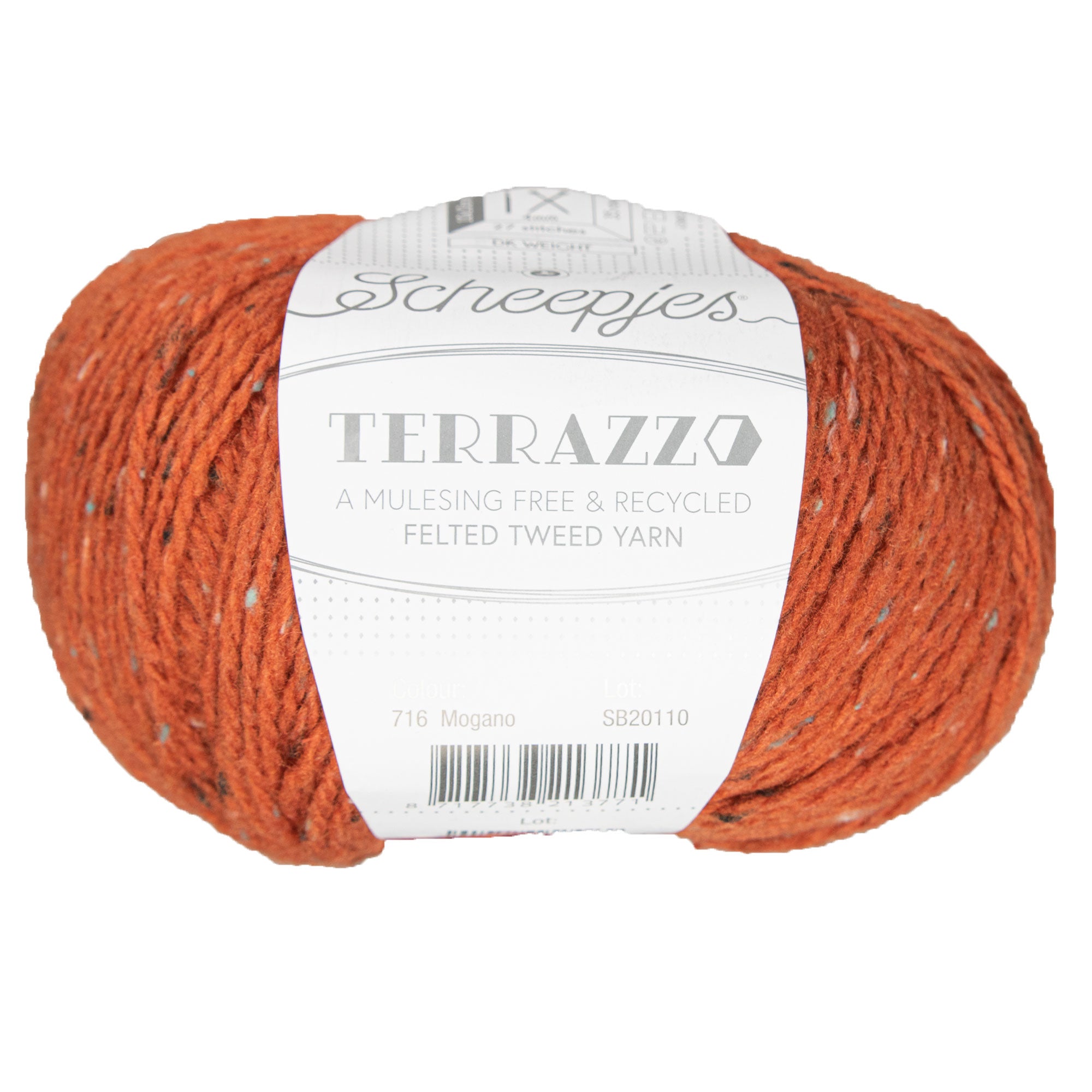 Scheepjes Terrazzo Yarn - 716 Mogano - Zoom Image