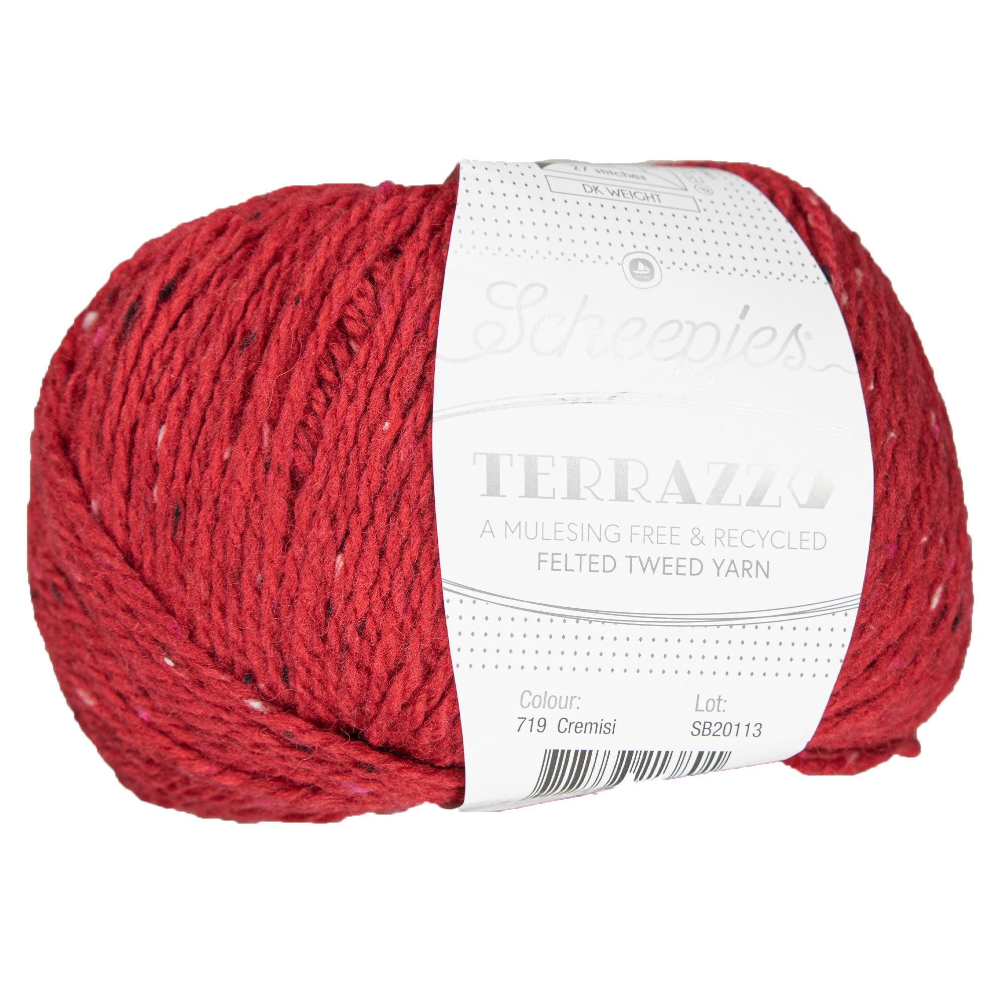 Scheepjes Terrazzo Yarn - 719 Cremisi - Zoom Image