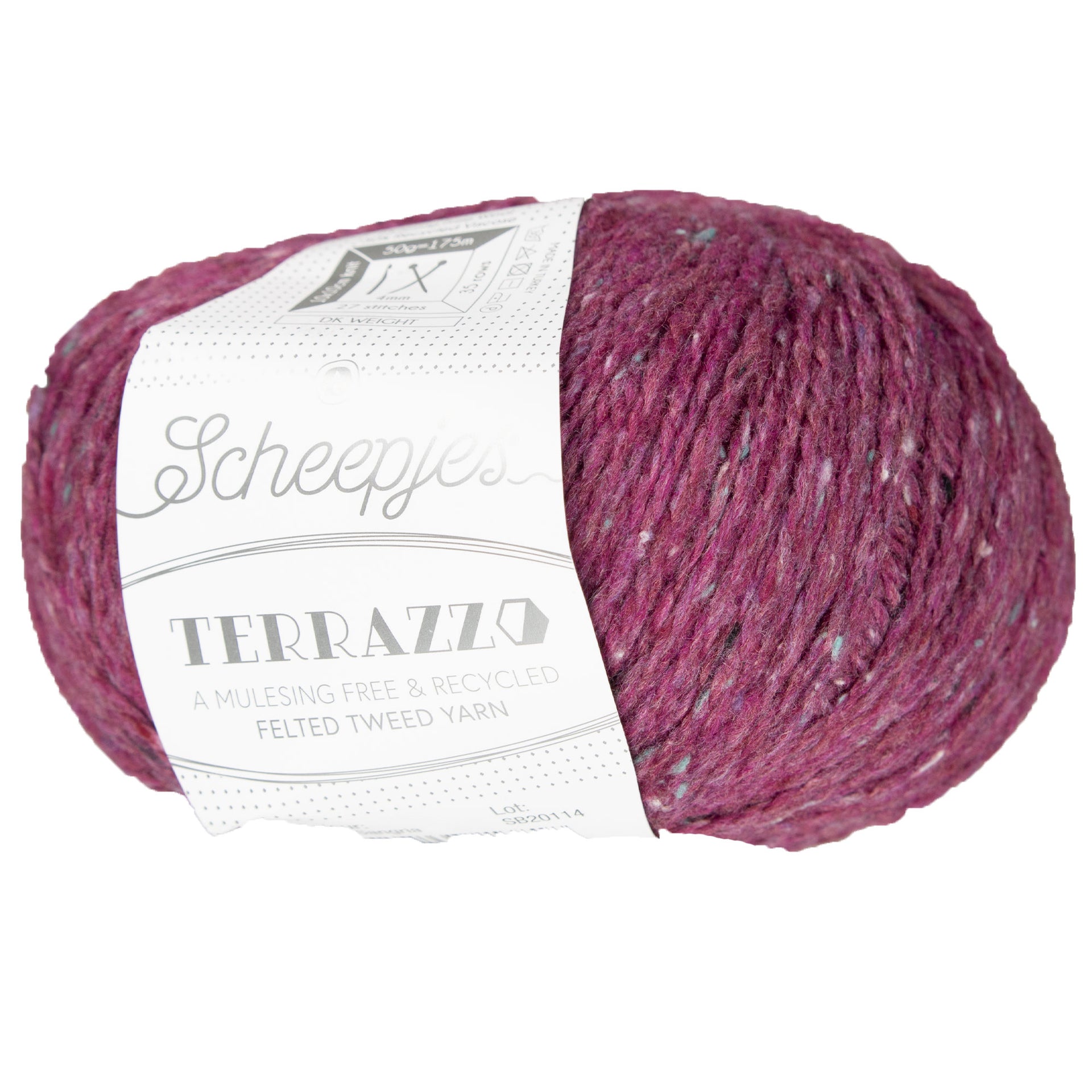 Scheepjes Terrazzo Yarn - 720 Sangria - Zoom Image
