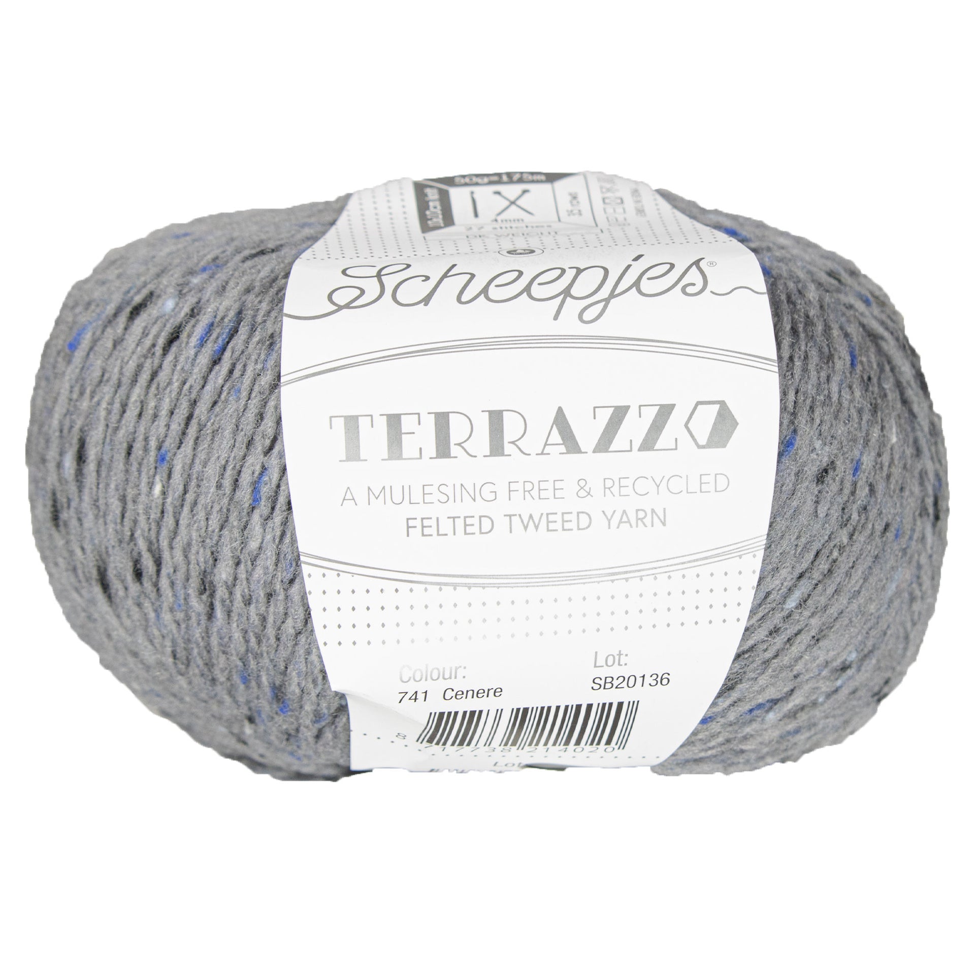 Scheepjes Terrazzo Yarn - 741 Cenere - Zoom Image

