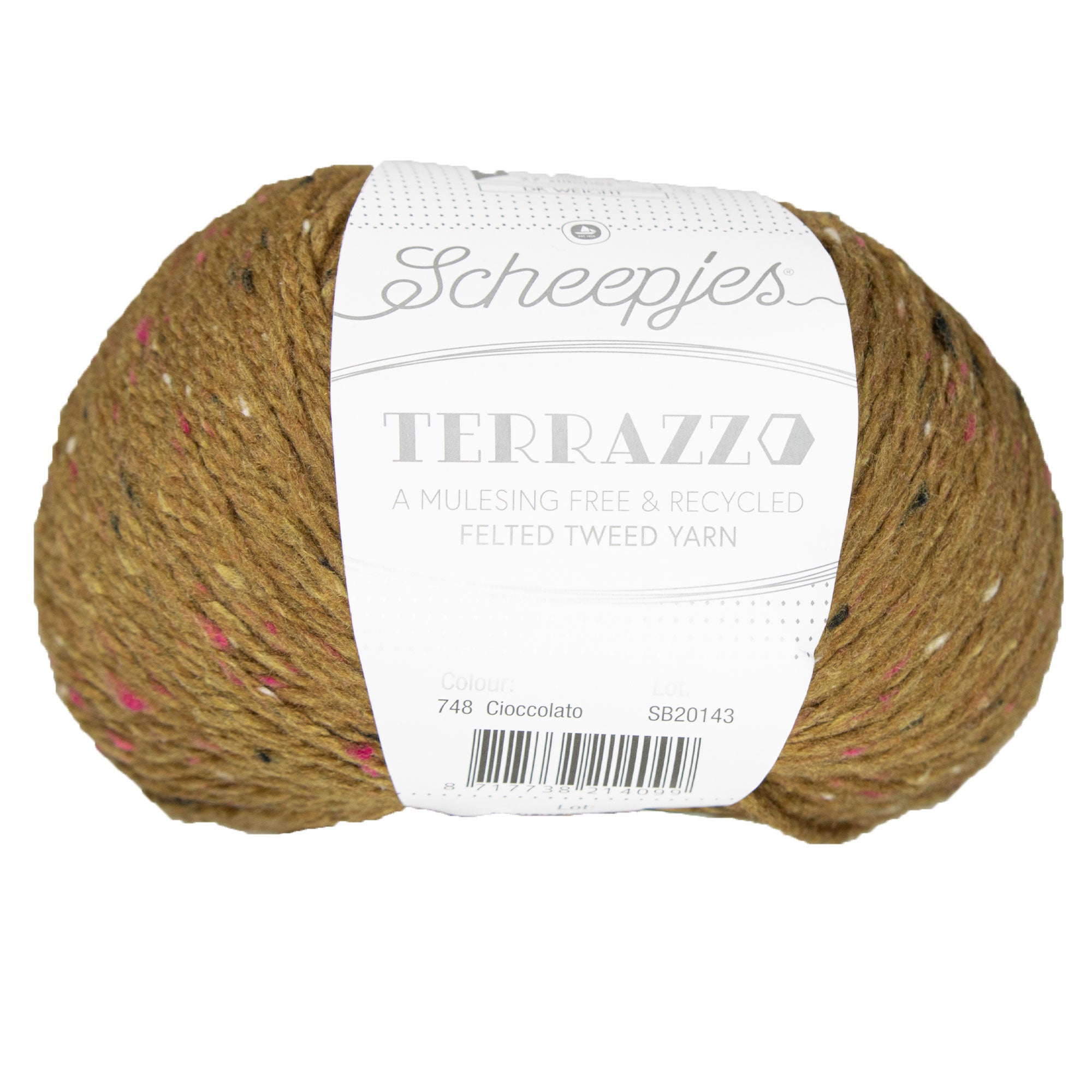 Scheepjes Terrazzo Yarn - 748 Cioccolato - Zoom Image