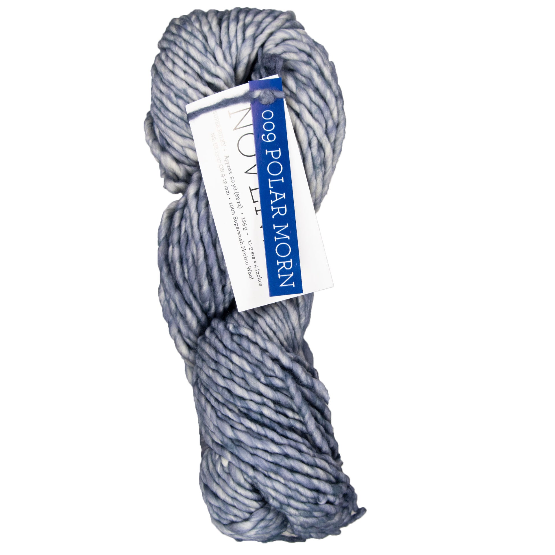 Malabrigo Noventa Yarn - 009 Polar Morn - Zoom Image
