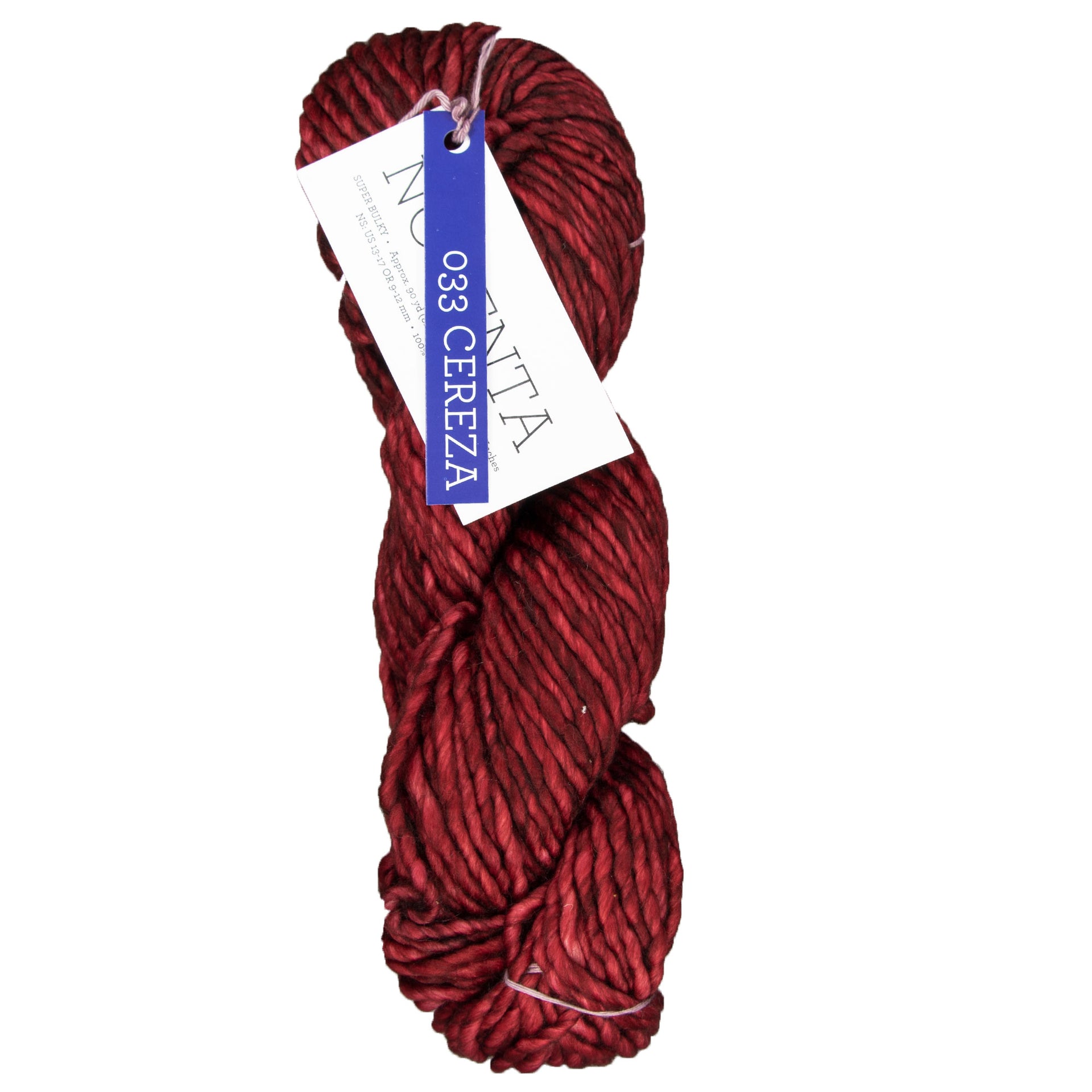 Malabrigo Noventa Yarn - 033 Cereza - Zoom Image
