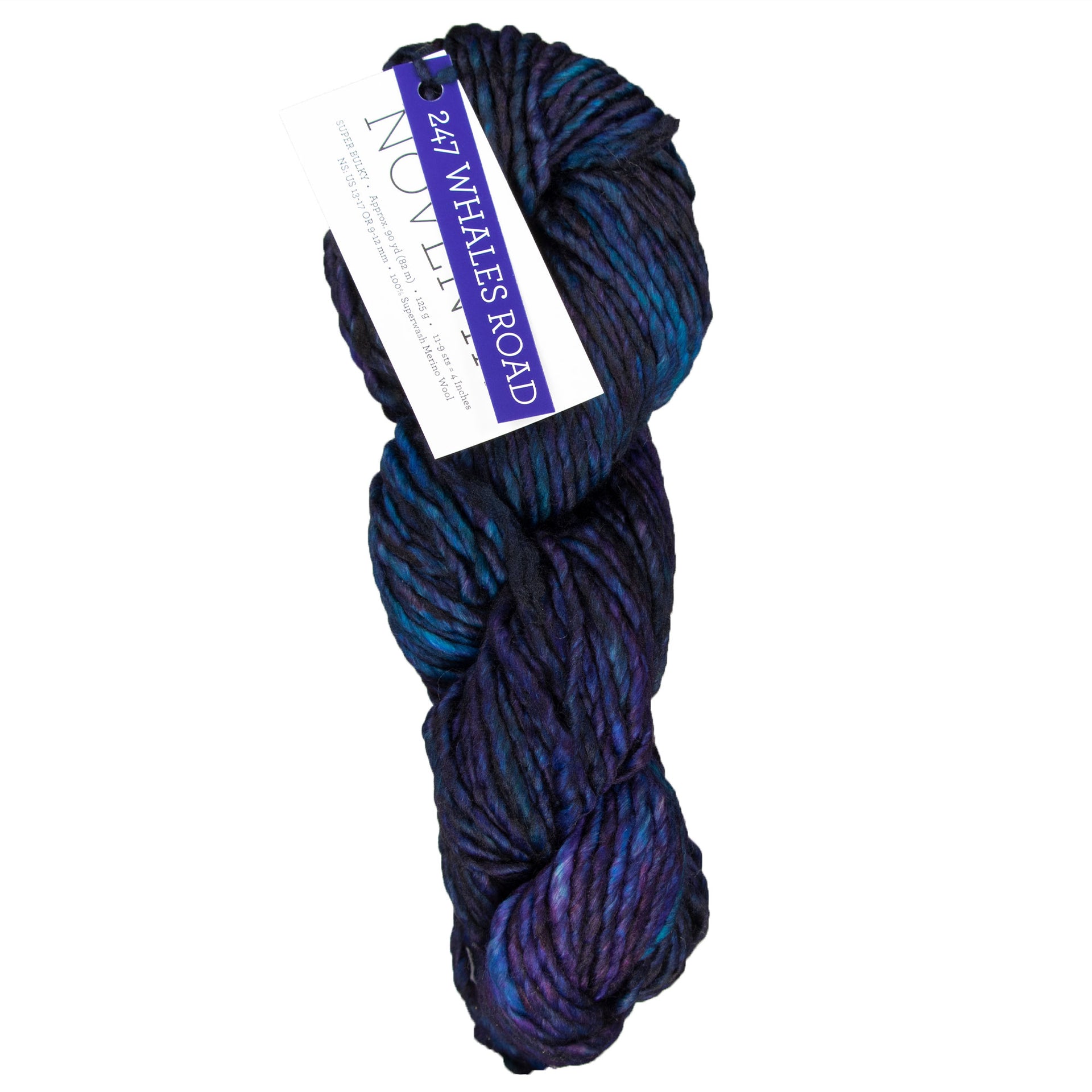 Malabrigo Noventa Yarn - 247 Whales Road - Zoom Image
