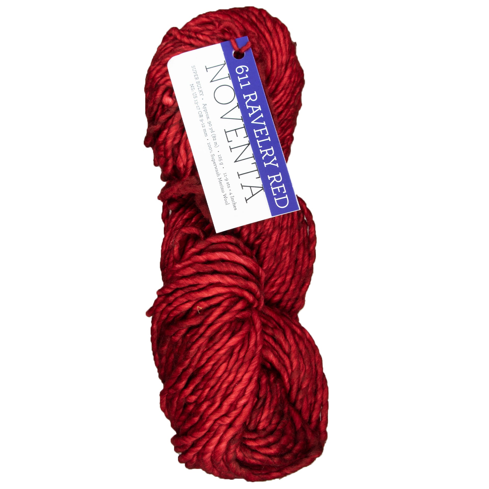Malabrigo Noventa Yarn - 611 Ravelry Red - Zoom Image
